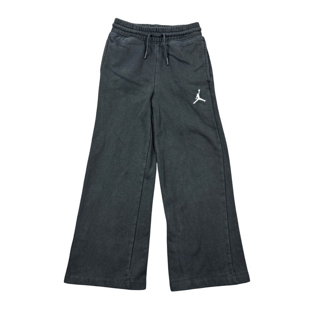 Jordan Youth Kids Boys Medium 10-121 Yrs Black Fleece Sweatpants Jumpman Logo